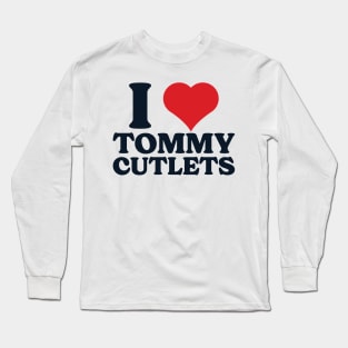 I Heart Tommy Cutlets (Tommy DeVito)  v3 Long Sleeve T-Shirt